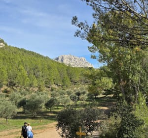 Barrage Zola et vue sur la Sainte Victoire. - Beaurecueil - 3