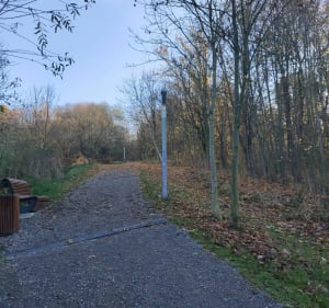 Dworzec kolejowy park pod Baranem kościół sw - Wieliczka - 4