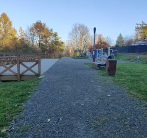 Dworzec kolejowy park pod Baranem kościół sw - Wieliczka - 5