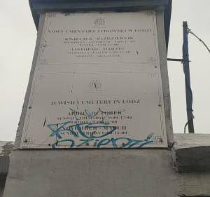 Największy cmentarz żydowski w Polsce - Łódź - 3