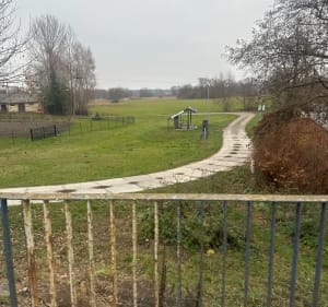 Trasa z widokiem na Rzekę Bystrzyca przez m. Bystrzyca - Sobianowice - 3