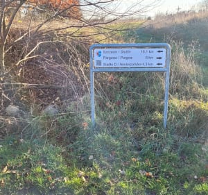 Środkowy odcinek szlaku bielika start moczyły - Moczyły - 4