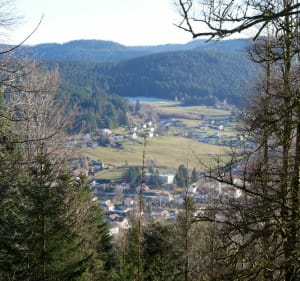 Vue plongeante sur Longemer au Roche des Bruyères - Xonrupt-Longemer - 4