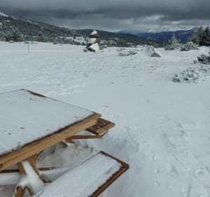 Le chalet de la Balma depuis le parking de la Calme - Font-Romeu-Odeillo-Via - 5