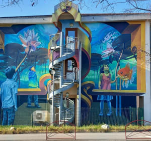 Le Street Art à Meylan par le Parc du Bachais - Meylan - 5