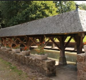 BÉCHEREL - lavoir et jardin du Thabor - Bécherel - 3