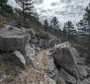 Le tour du Roubion - Castellane - 5