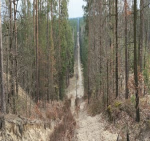 Przez Suche wierchy na kopalnię piasku - Mielec - 5