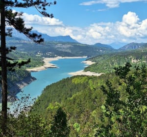 Passerelles himalayennes du lac de Monteynard à vtt - Treffort - 5