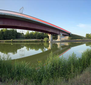 Boucle Habsheim - Rixheim par la piste du canal du Rhône au Rhin - Habsheim - 2