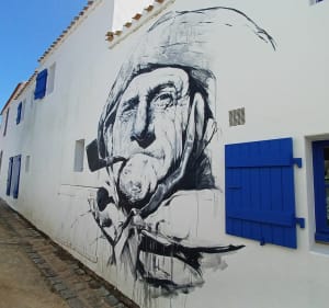 Noirmoutier, ces venelles et roses trémières - Noirmoutier-en-l'Île - 4