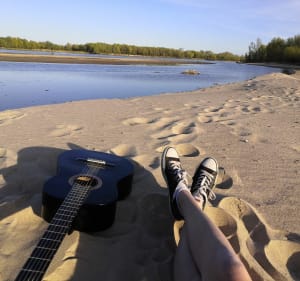 Piękne tereny za wałem wiślanym i plaże nad Wisłą - Czersk - 4