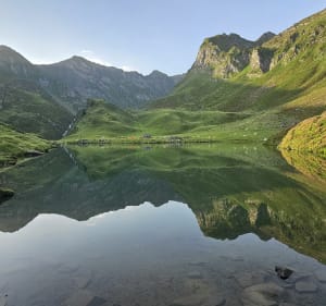 Le lac de Bassias depuis le Chiroulet - Freddy - 3