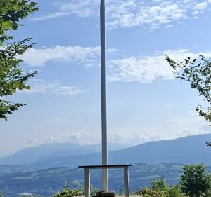 Le belvédère de la Chambotte par la croix de Meyrieu - La Biolle - 4