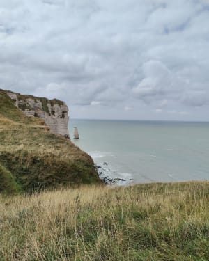 Benouville-Etigues et plage de Vaucottes par la falaise - Bénouville - 7