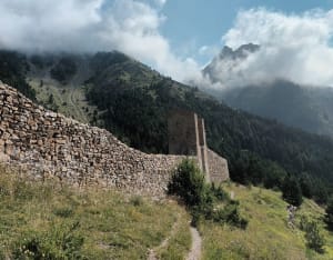 Fort de Reallon et cascade depuis les Gourniers - Réallon - 9