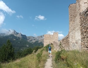 Fort de Reallon et cascade depuis les Gourniers - Réallon - 10