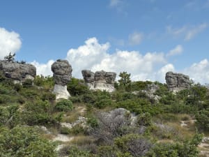 Rochers des Mourres et cache-cache entre les cairns - Les Mourres, Forcalquier - 7
