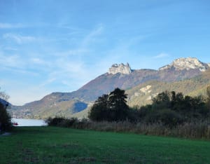 Sentier du Bout du lac d'Annecy depuis la plage - Pierre - 18