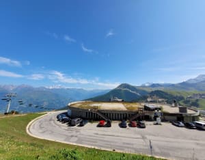 La Plagne Centre par Aime 2000 depuis la Plagne Village - Ludivine - 2