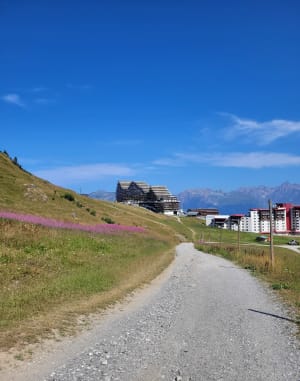 La Plagne Centre par Aime 2000 depuis la Plagne Village - Ludivine - 5