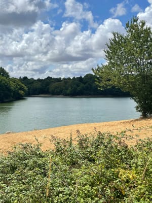 Ballade du Soleil Levant, barrage de la Touche Poupard - Stéphanie - 7
