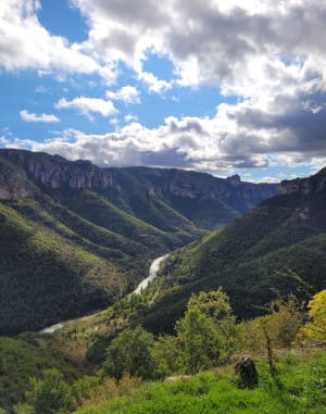 Saint-Marcellin, son cirque et son hameau troglodytique - Le Rozier - 17