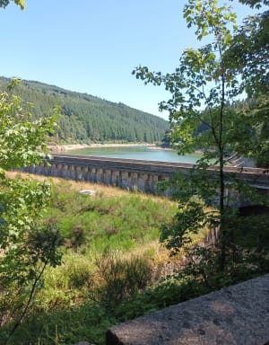 Planfoy en familie wandelen rond de Pas du Riot-dam - Planfoy - 6