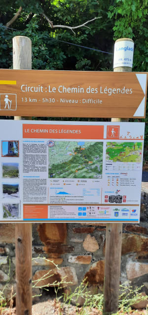 1000 Steps Trail en Vézoles-watervallen - Riols - 27