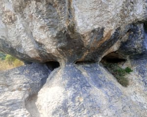 Petite arche et rive droite du Gardon - Cabrières - 10