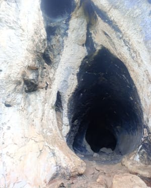 Petite arche et rive droite du Gardon - Cabrières - 11