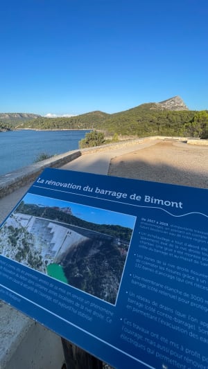 Rondvaart naar de Bimont-dam - Beaurecueil - 7