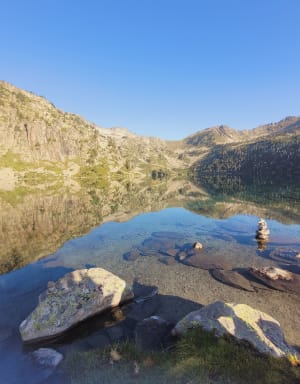 Het meer van Oredon, het meer van Aubert en het meer van Aumar, pareltjes van Néouvielle - Saint-Lary-Soulan - 89