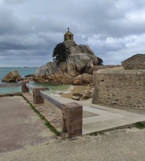 En longeant la côte de Port l'épine à Port blanc - Trélévern - 17