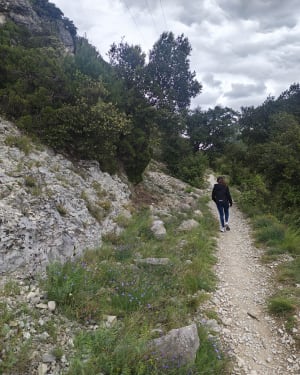 De boogbeek Vallon-Pont-d'Arc en de waterval van Pissevieille - Vallon-Pont-d'Arc - 77