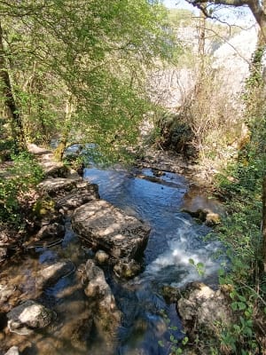 La Cascade d'Autoire et le château des Anglais - Autoire - 48