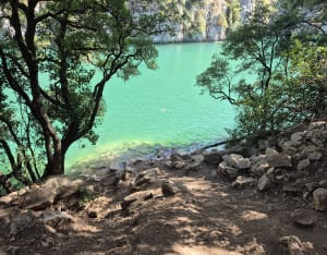 De lagere Gorges du Verdon en een verfrissend bad - Quinson - 263