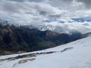Le col de Riou en raquette - Luz -st-sauveur - 4