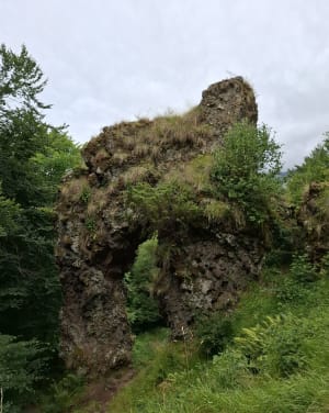 La porte du lion de Thiézac et la cascade Lafon - Thiézac - 6