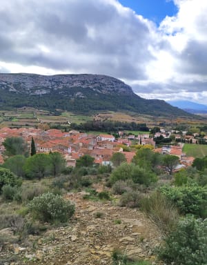 Vingrau par monts, par vaux + vue sur le cirque de Tautavel - Vingrau - 8