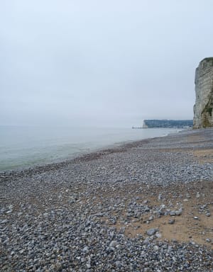 Fécamp, route par Grainval, retour plage - Fécamp - 23