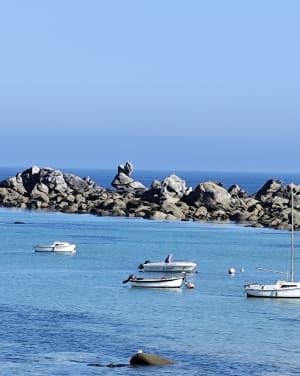 Sur la côte à l'ouest de Menez Ham - Kerlouan - 2