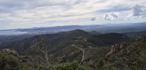 Vallon du Porfait, pimenté de la montée du Mont Vinaigre - Fréjus - 3