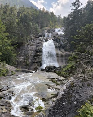Wandel naar de Pont d'Espagne en de natuurlijke spiegel van het meer van Gaube - Pont d'Espagne, Cauterets - 39