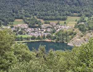 Loudenvieille, Moulor-toren en het meer van Génos - Loudenvielle - 16