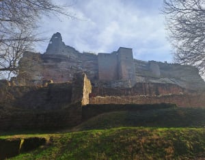 Châteaux de Froensbourg et le Fleckenstein et épaisse forêt - Lembach - 2
