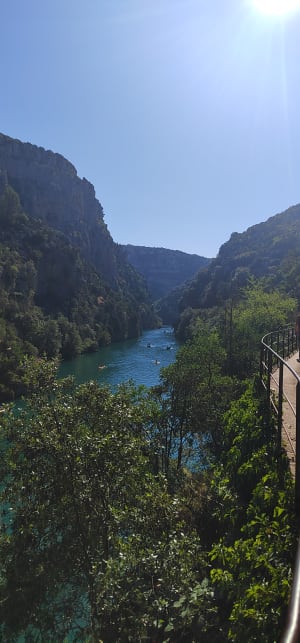 De lagere Gorges du Verdon en een verfrissend bad - Quinson - 63