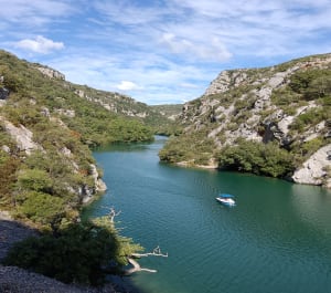 De lagere Gorges du Verdon en een verfrissend bad - Quinson - 255