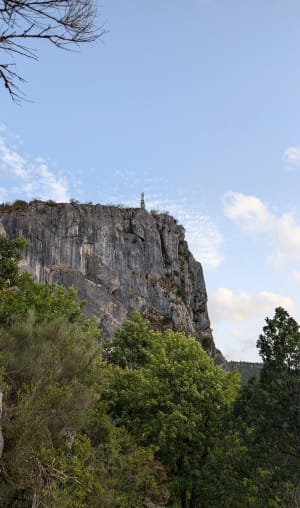 Roc en Corcovado-pad van de Alpes-de-Haute-Provence - Castellane - 22