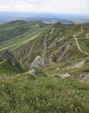 Wandelen naar Puy de Sancy vanaf Mont Dore - Station du Mont-Dore - 55